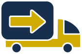 camion de livraison; icon